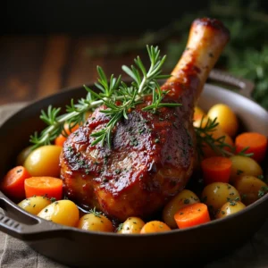 Jarret de Boeuf Recette au Four
