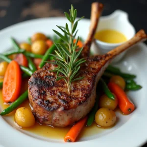 Recette Cotelette d'Agneau au Four